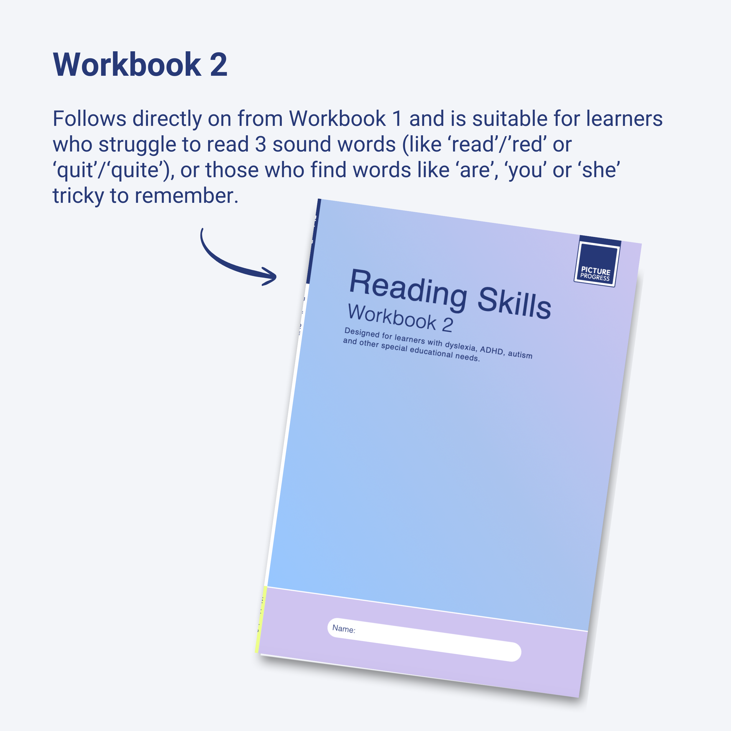 Workbook 2: Reading Skills for Children with Dyslexia