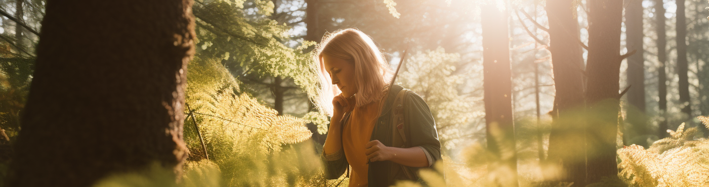aisobt_A_young_woman_in_a_forest_clearing_golden_sunlight_fil_c55afffd-4023-4a15-a116-9ebf
