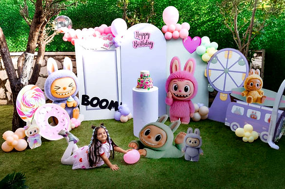 labubu doğum günü konsepti