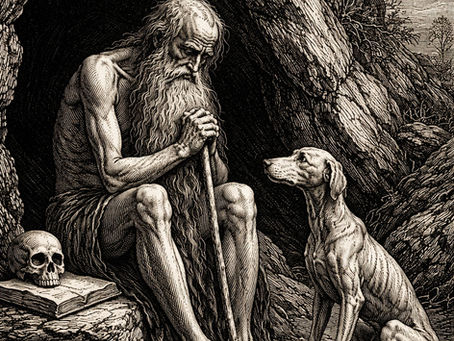 Perro y anacoreta. Un micro de Marina Gurruchaga