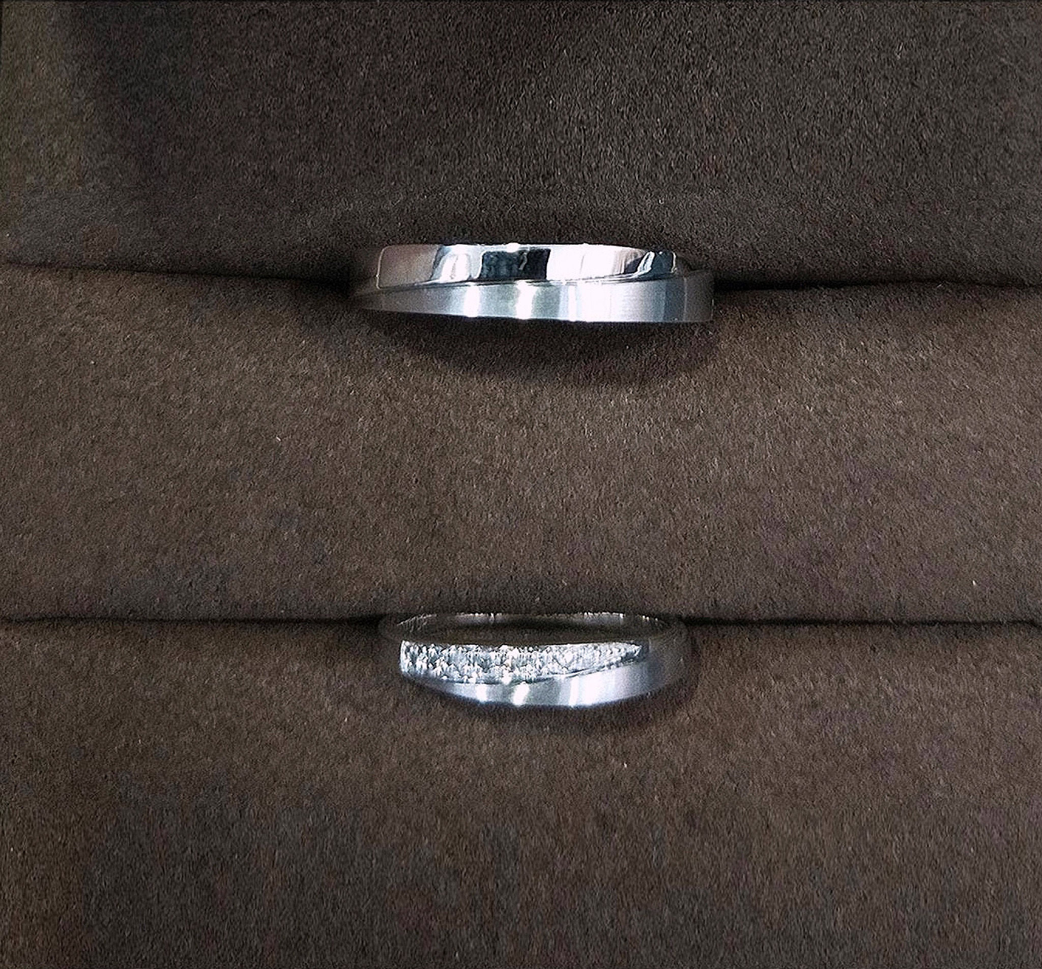 18K白金 結婚對戒