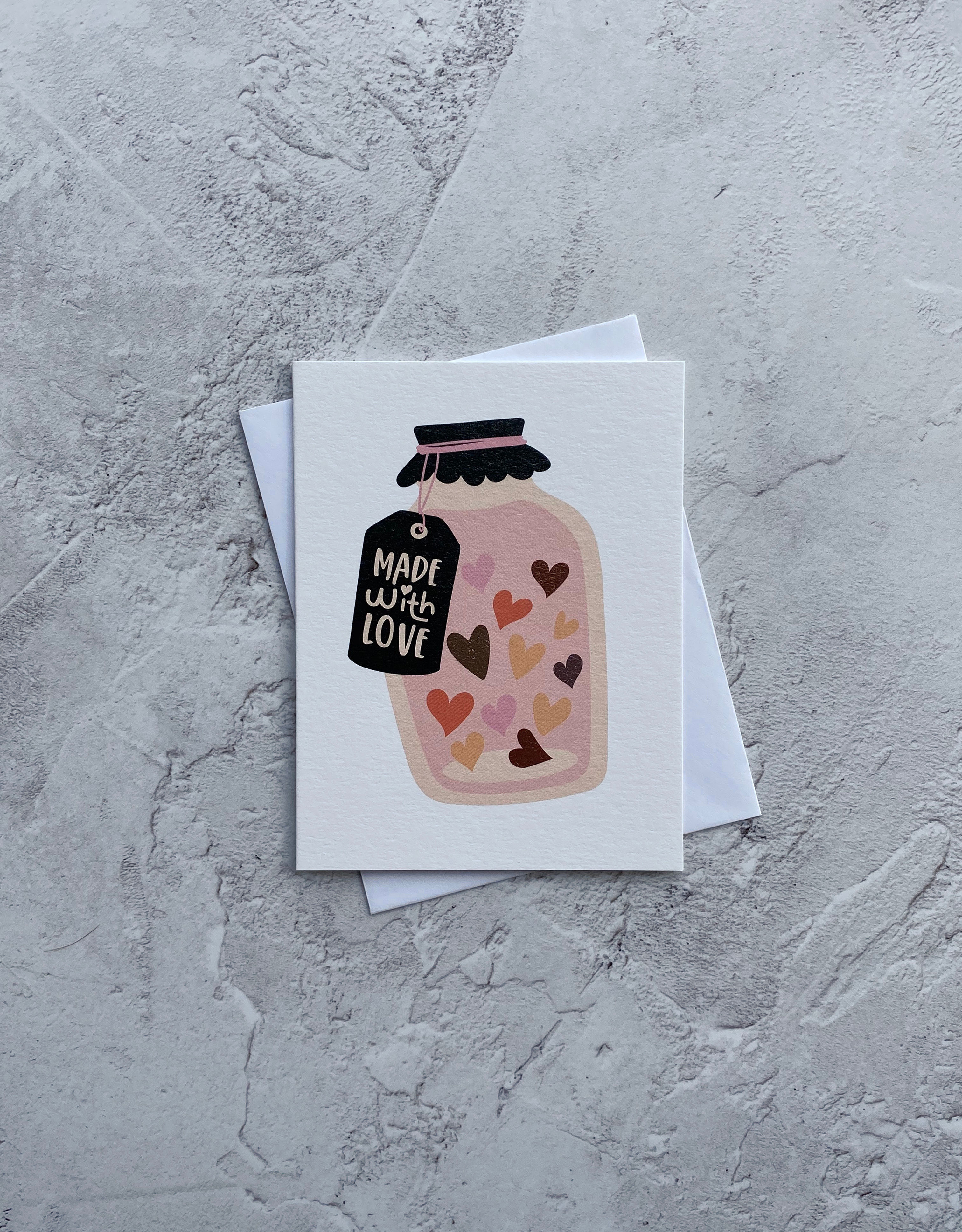 Made With Love - Mini Card