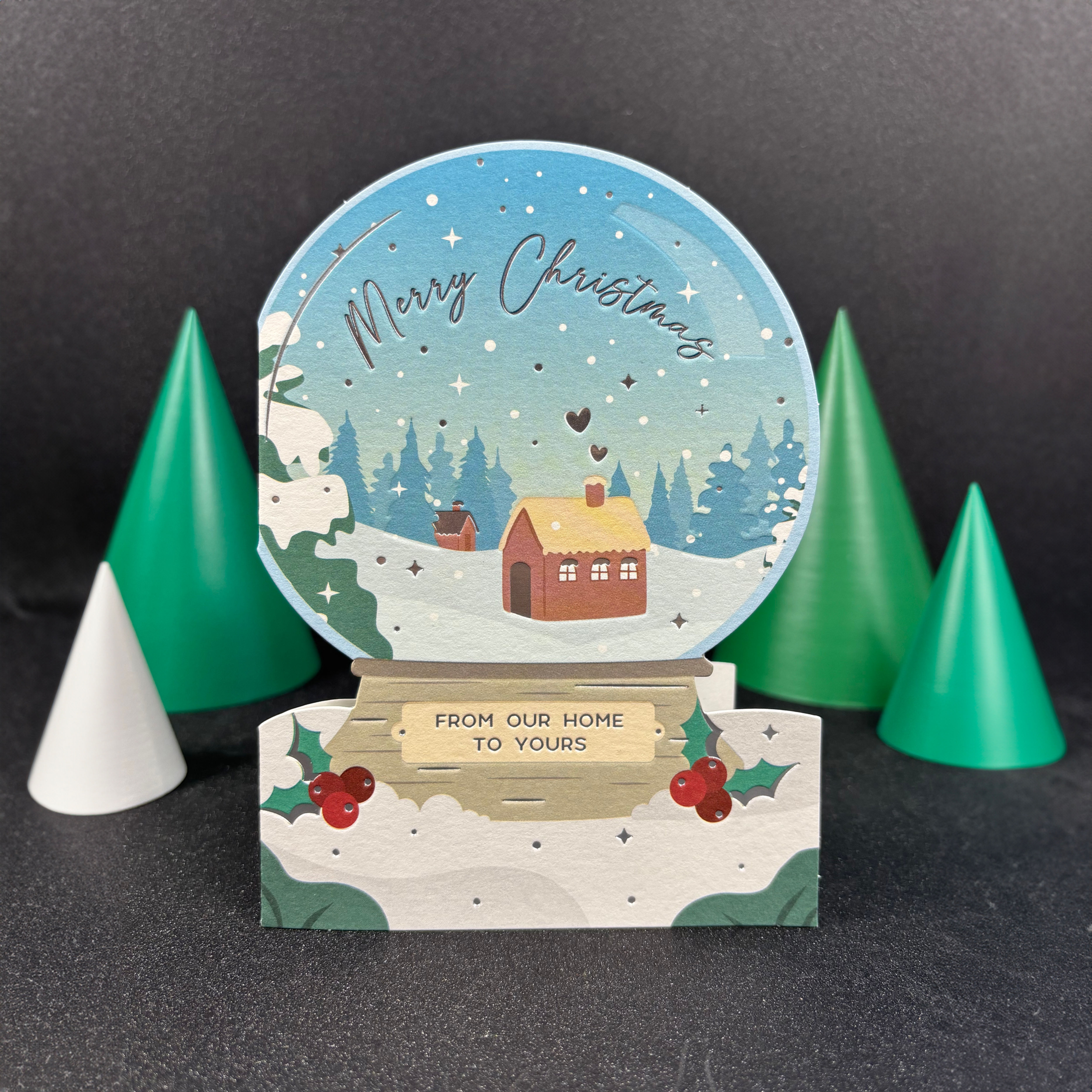 Christmas Snowglobe From Our Home to Yours