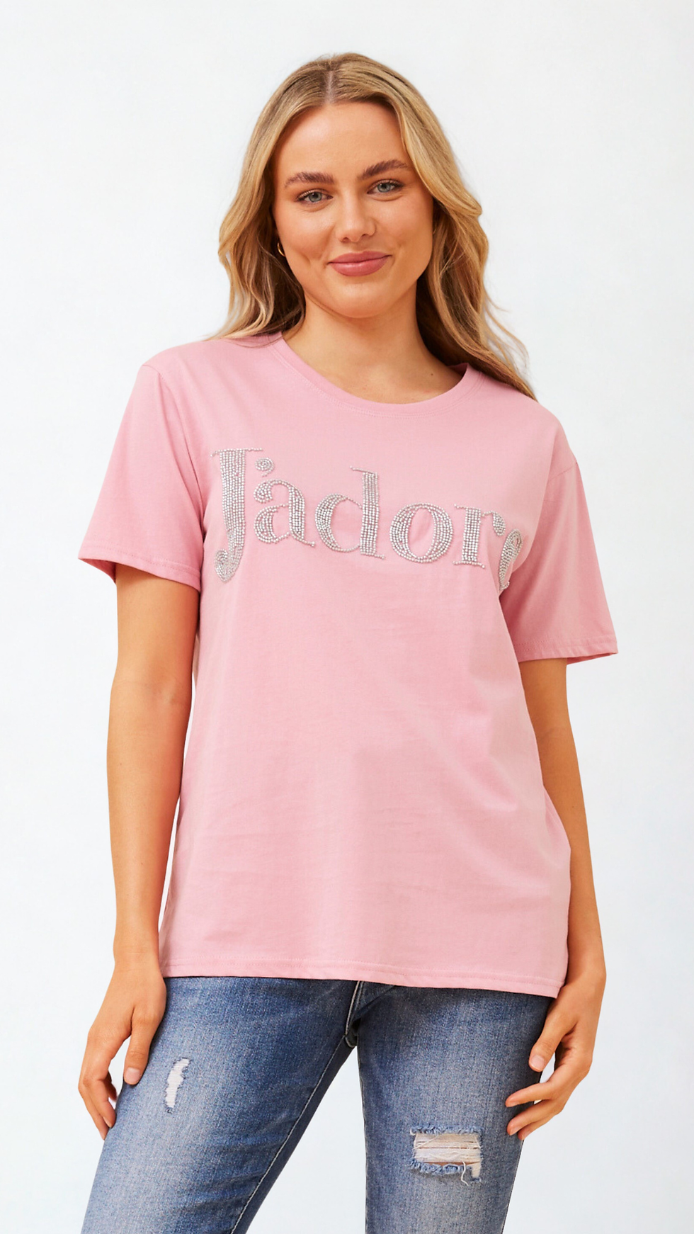 Jadore tee - Pink