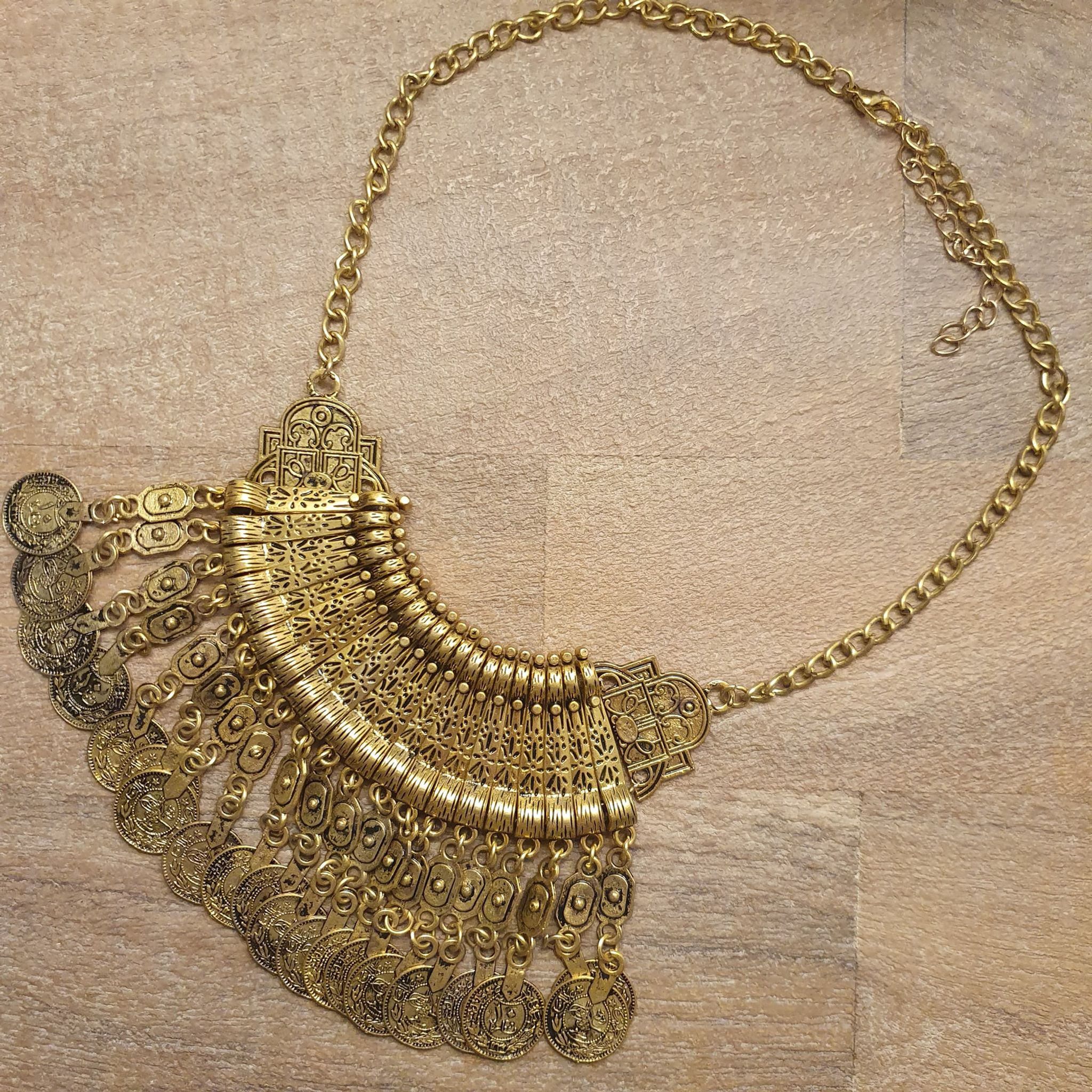 Gold Coin Necklace