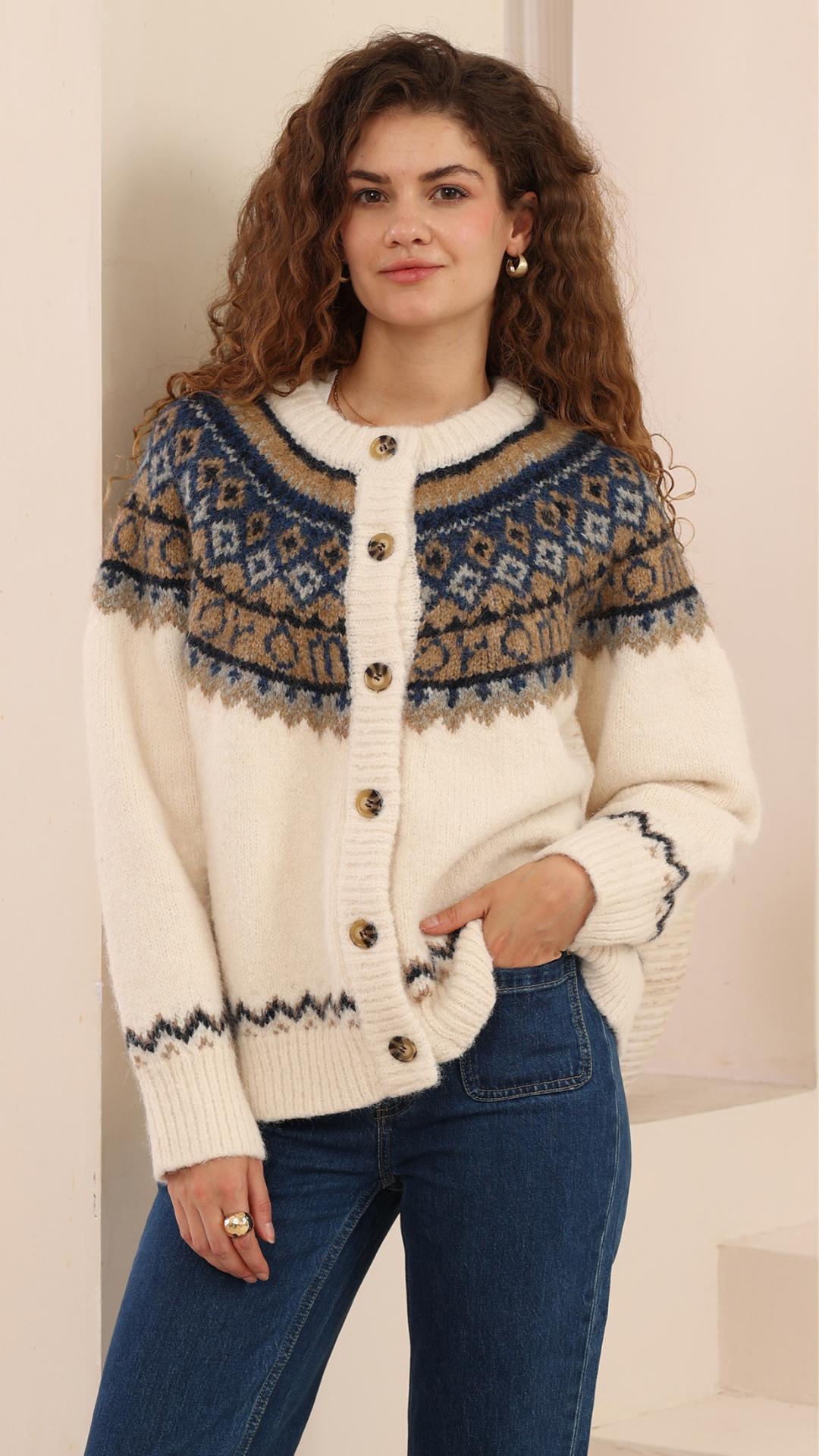Shania Boho Western Cardigan