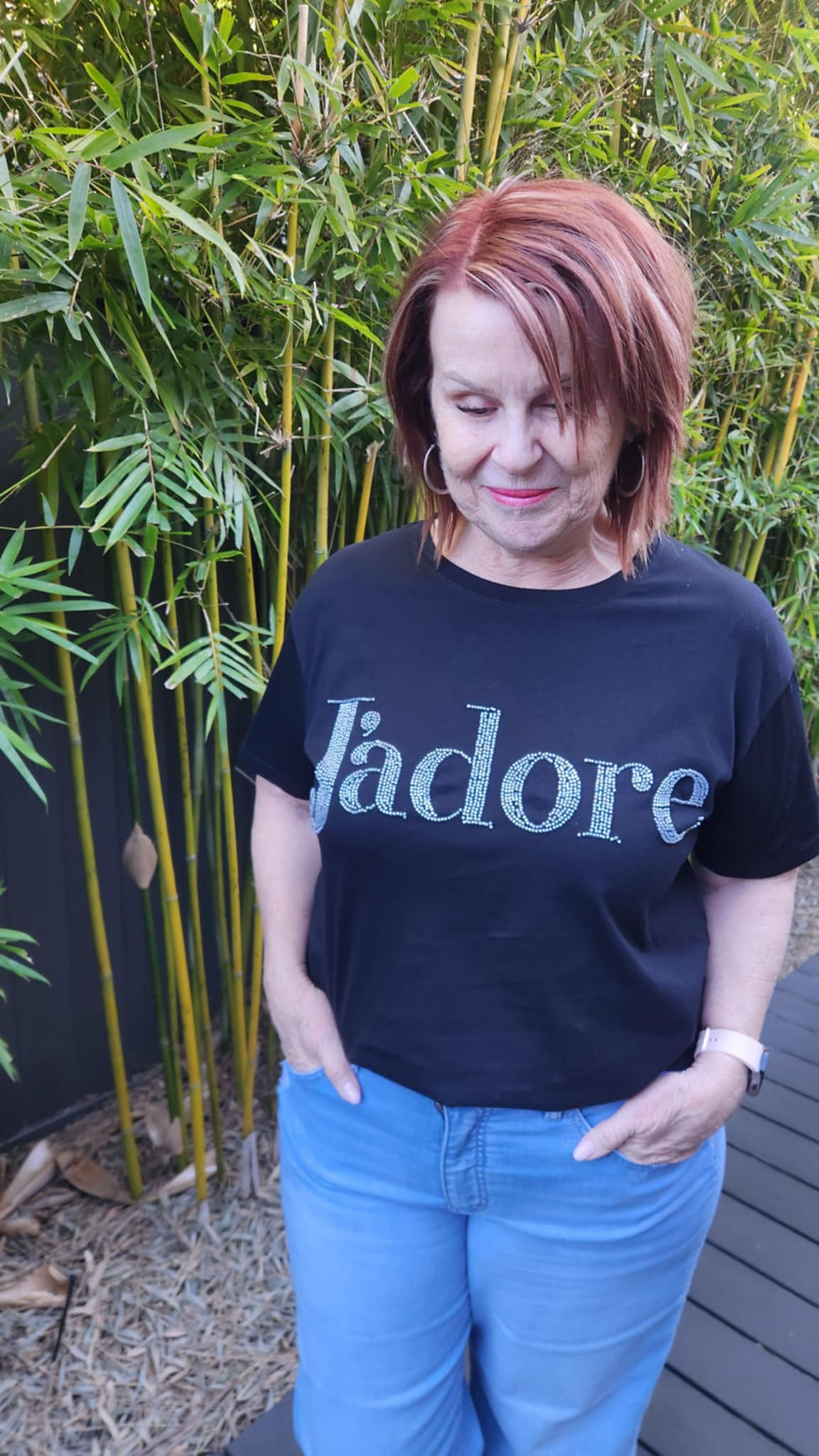 Thumbnail: Jadore tee - Black