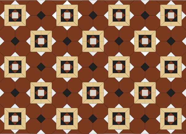 Cremorne tessellated tile pattern with elegant geometric motifs for heritage Australian interiors