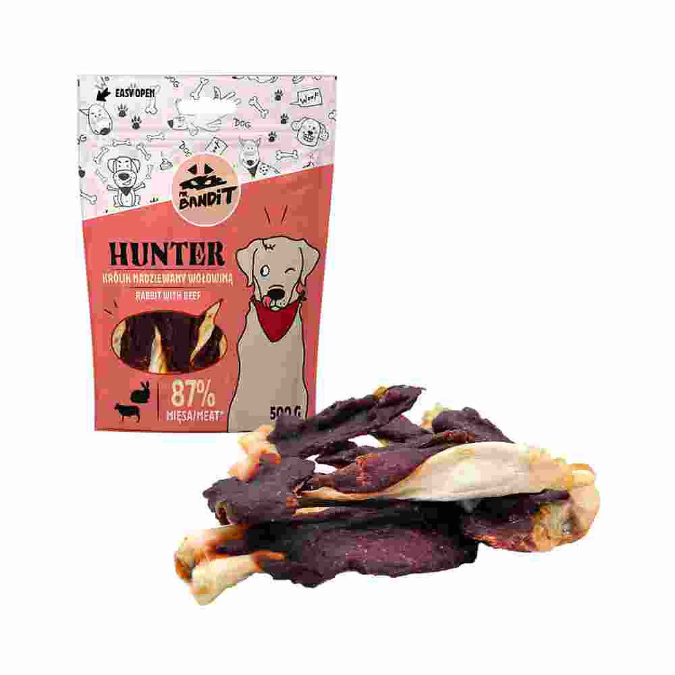 MR. BANDIT Kunčja ušesa z govedino, 500g