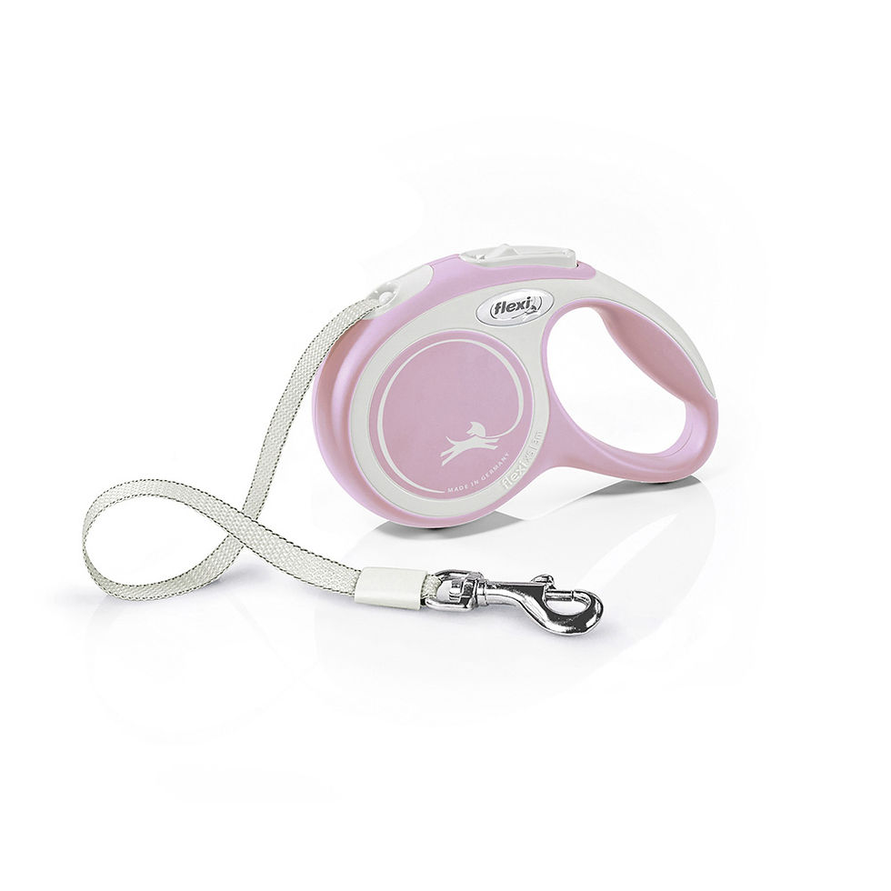 Flexi New Comfort XS - trak 3m, Roza