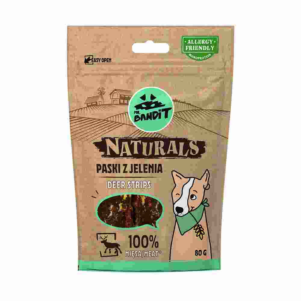 MR. BANDIT NATURALS - Jelen, 80g