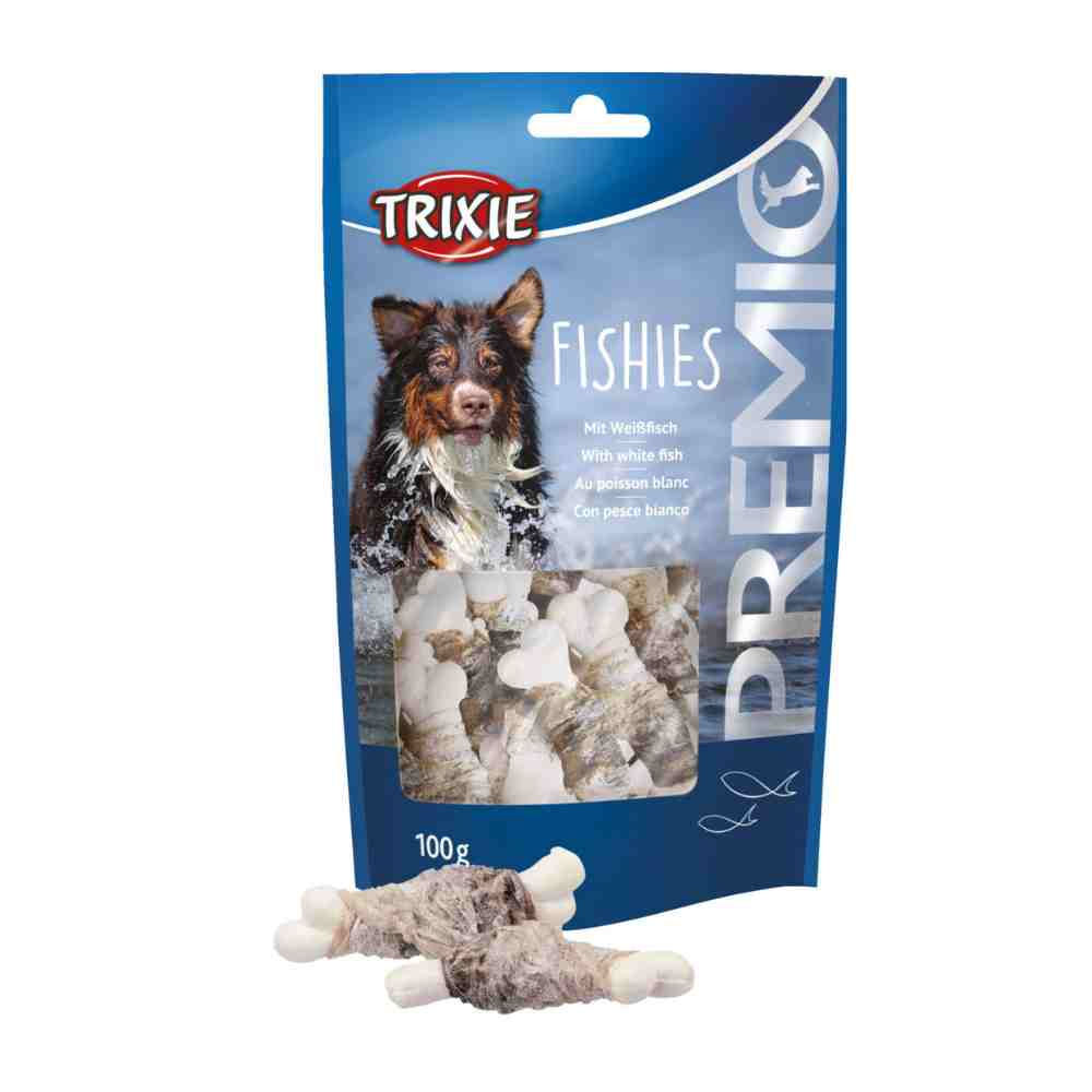 Fishies z belo ribo Trixie, 100g