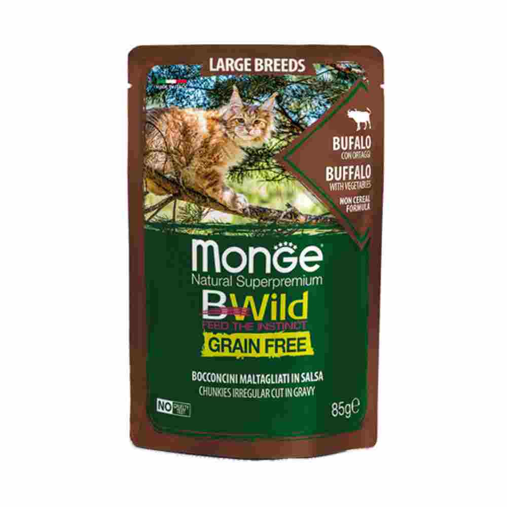 Monge BWild z bivolom – 85g