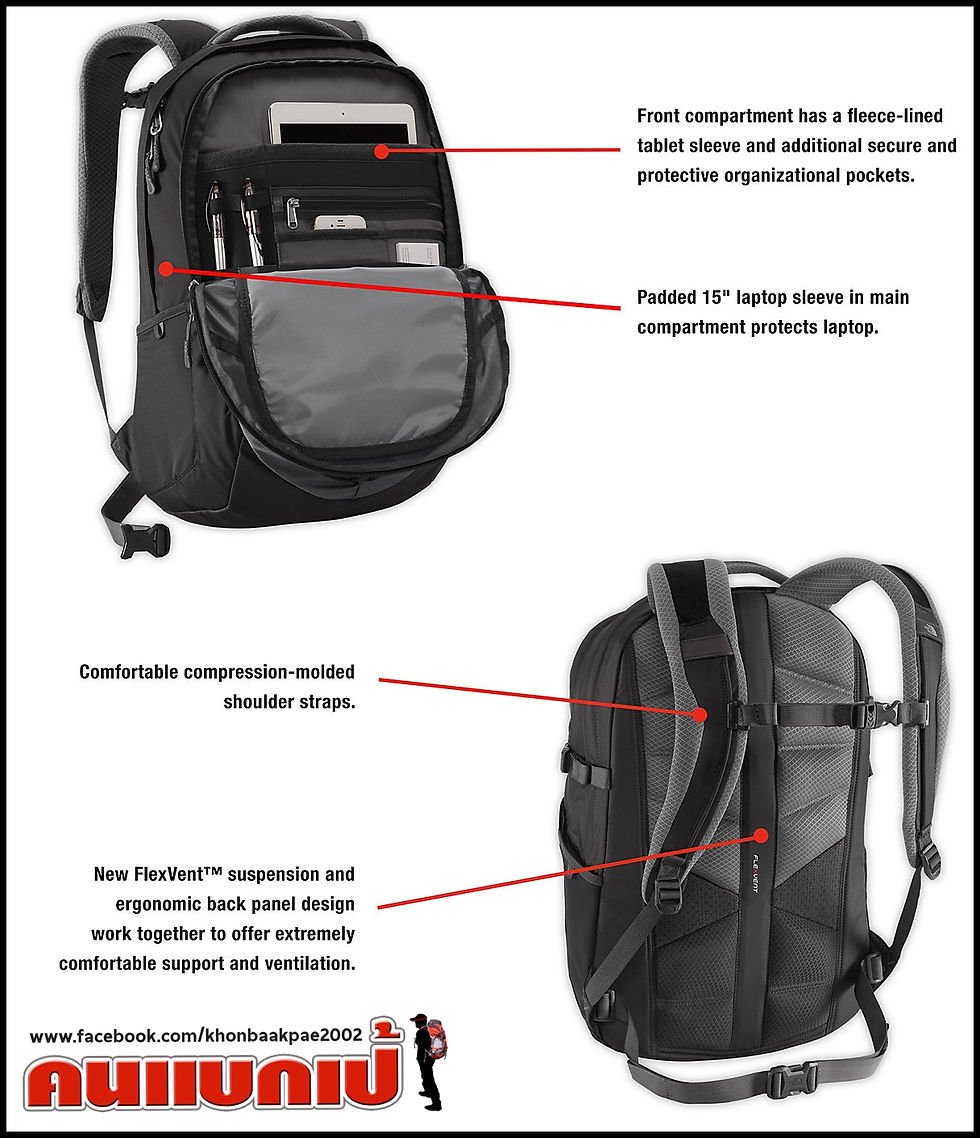 Thumbnail: The North Face Borealis backpack 2016 - Black