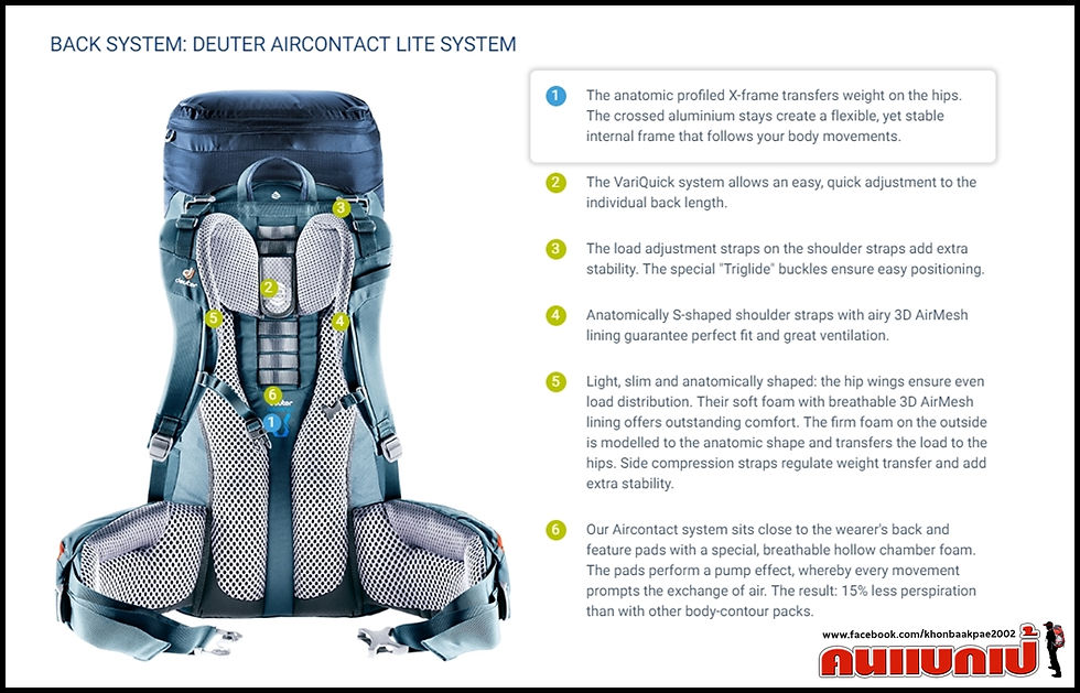 Thumbnail: Deuter Act-Lite 40+10 - fire-granite