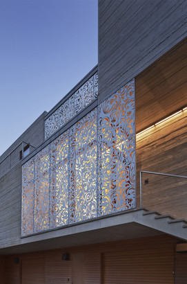 laser-cut panel