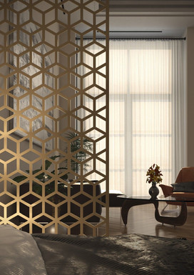 laser-cut panel