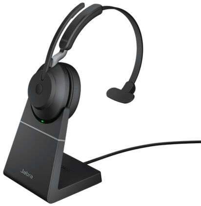 Jabra Evolve2 65 Wireless Headset Mono MS, Bluetooth Dongle