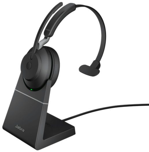 Jabra Evolve2 65 Wireless Headset Mono MS, Bluetooth Dongle