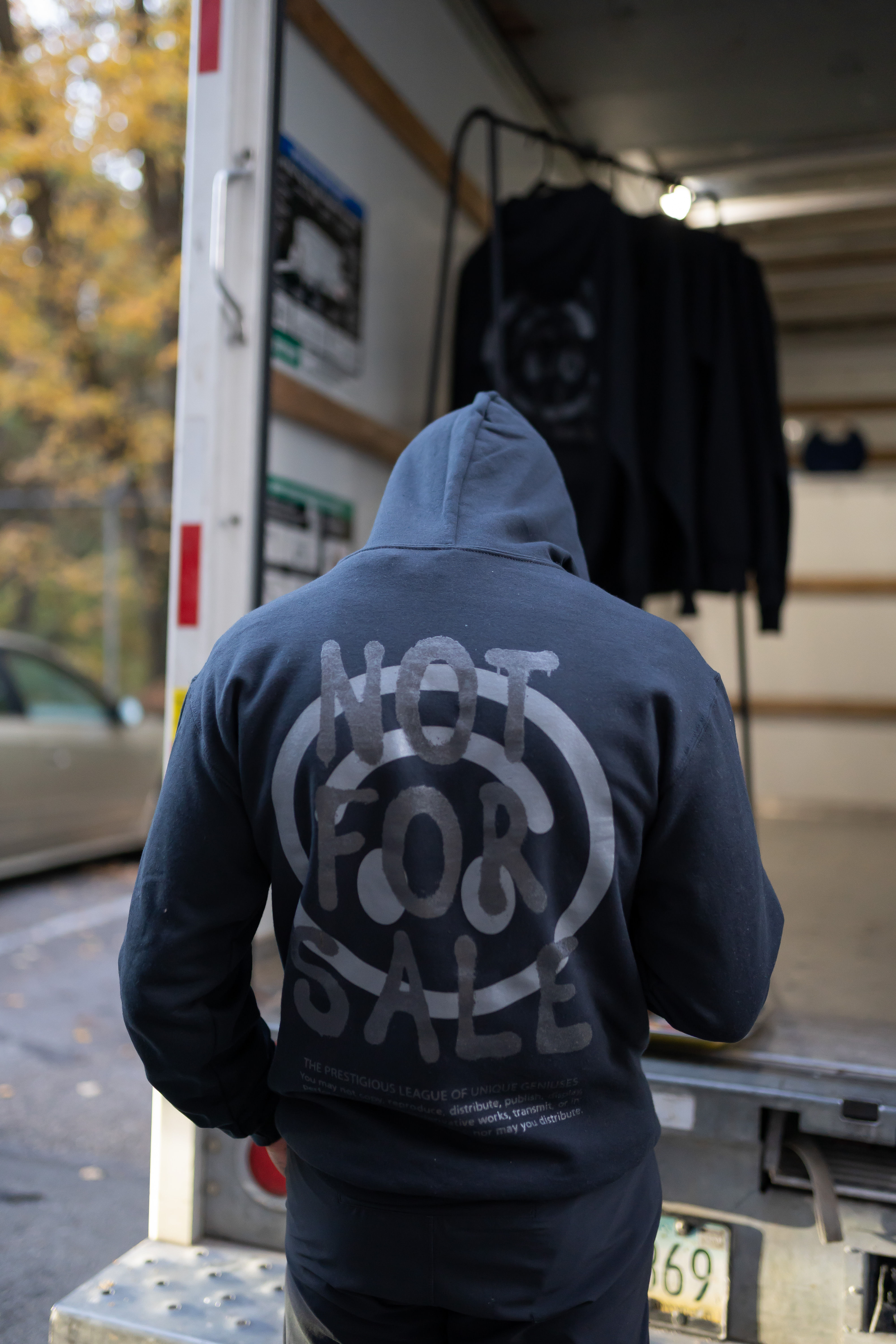 Black on Black NFS Hoodie