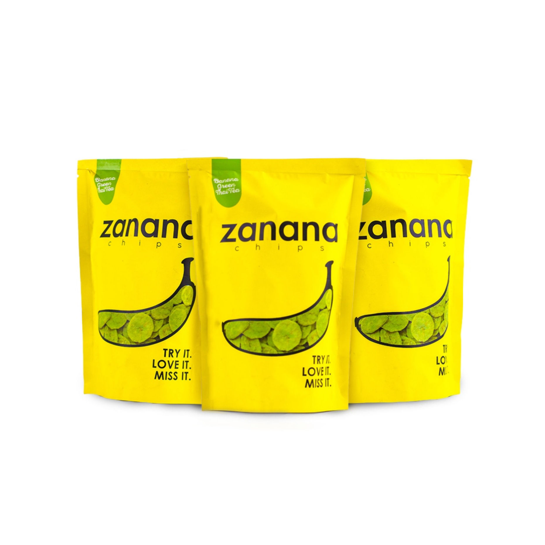 BANANA CHIPS PISANG ZANANA 180G HALAL (THAI GREEN TEA)