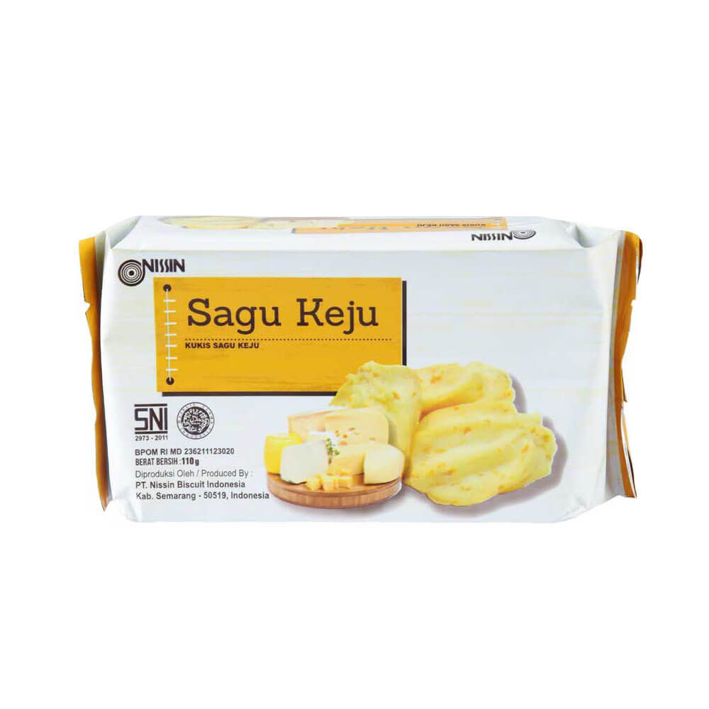 NISSIN SAGU KEJU KUKIS SAGU KEJU HALAL 110G