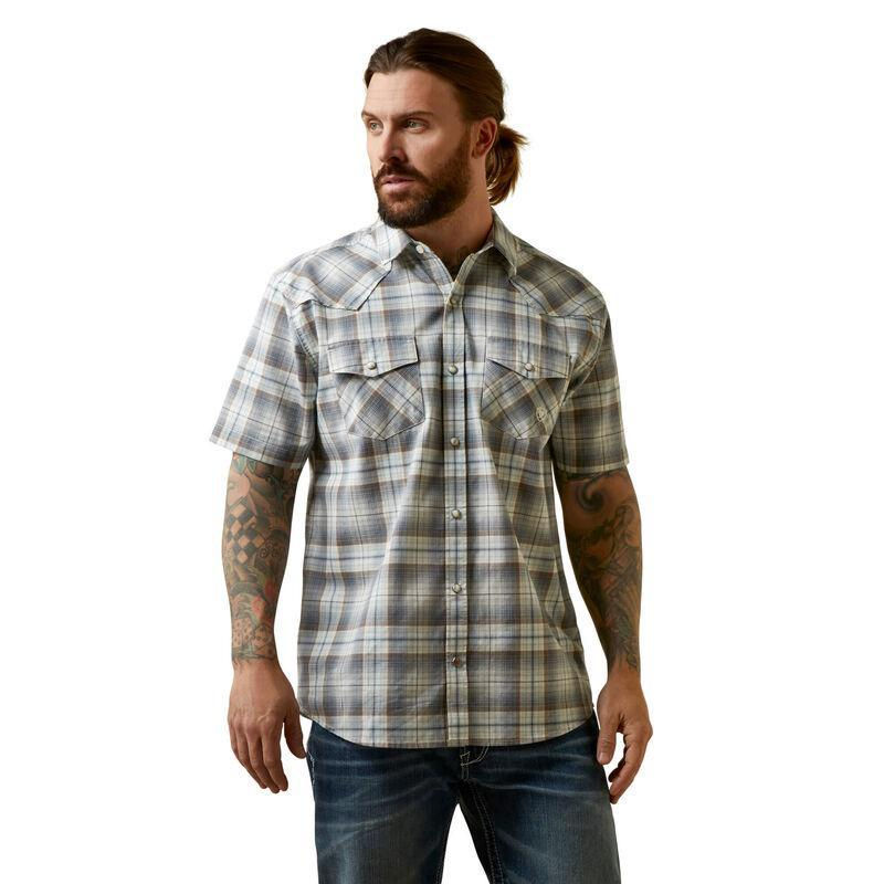 Mens Ariat Short Sleeve Shirt