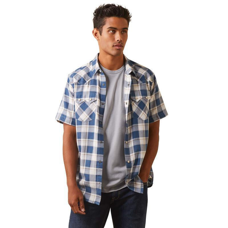 Mens Ariat Short Sleeve Shirt