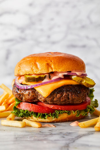Belton Johnson's Beef Burger Recipe