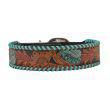 Myra Full Bloom Leather Dog Collar