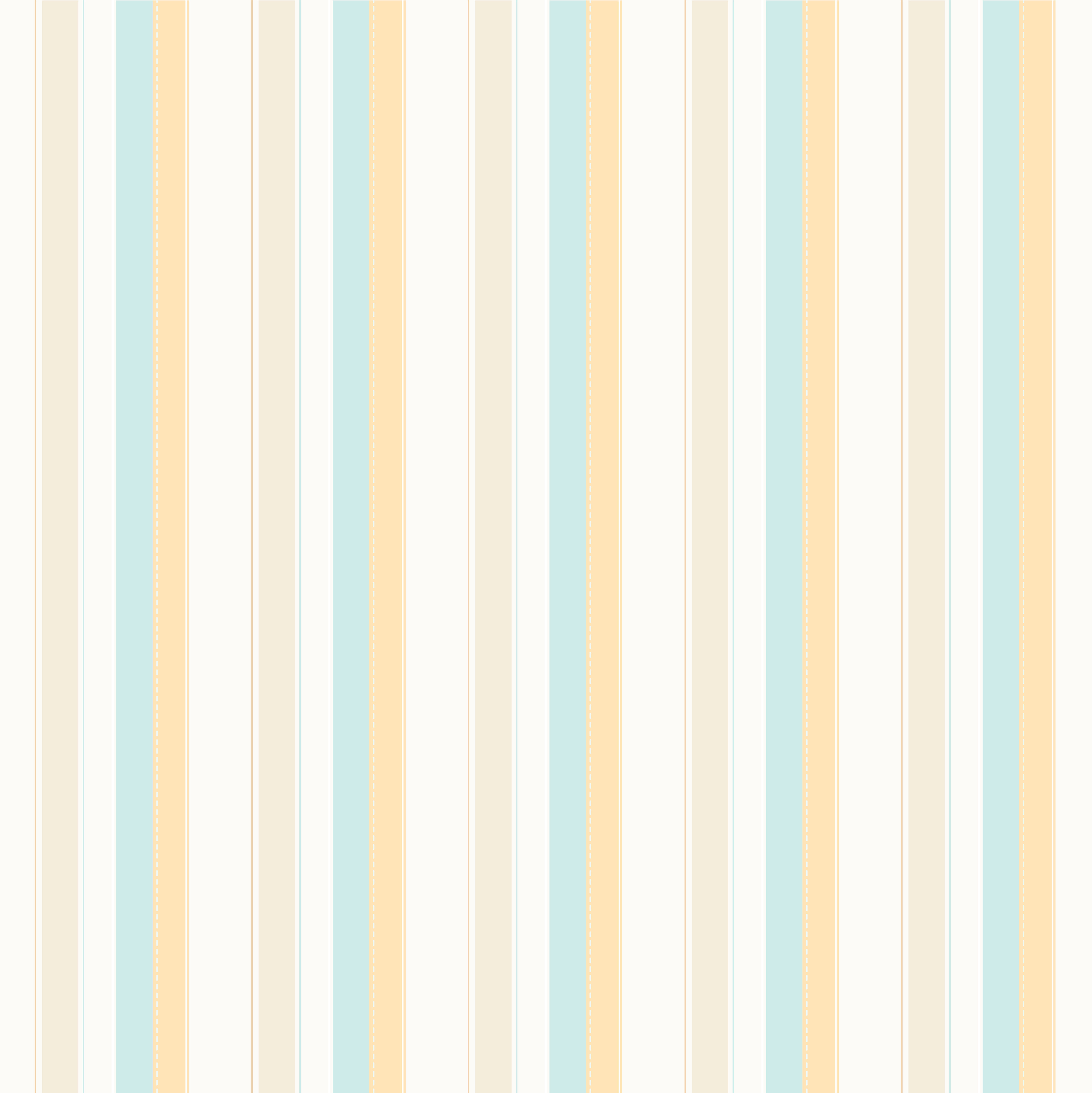 Papel de parede listras verde, bege e amarelo