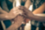 hands in