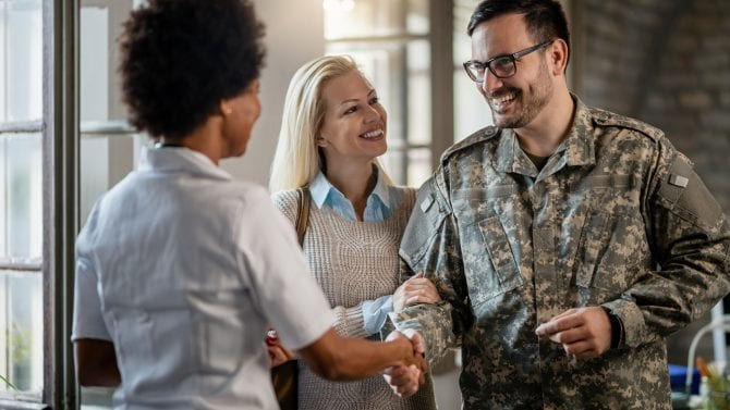 veteran gets hired