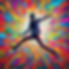 Man breaking free bright vibrant colors.jpg