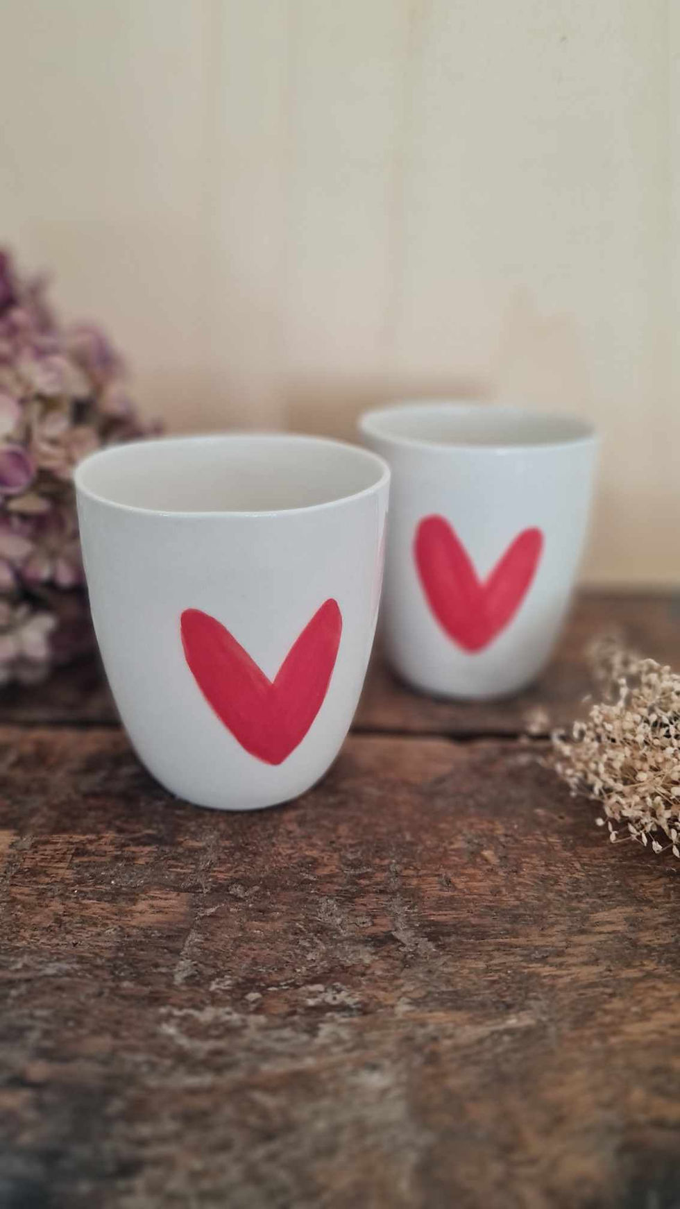 Miniature : Tasse Cœur Rouge