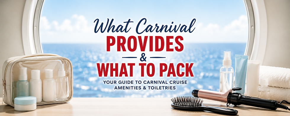 Carnival Cruise Cabin Amenities: What’s Provided & What to Pack