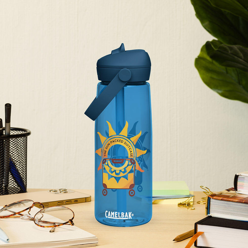 Thumbnail: Flip straw water bottle