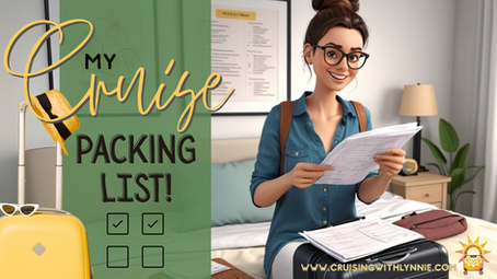 Planning your cruise? Pack smart with a checklist to ensure you have all your essentials, maximize cabin space, and avoid expensive onboard purchases. 