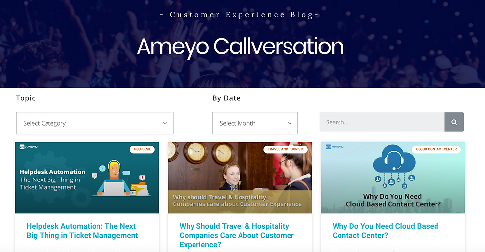Ameyo Content blog