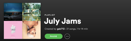 July Spotify Playlist