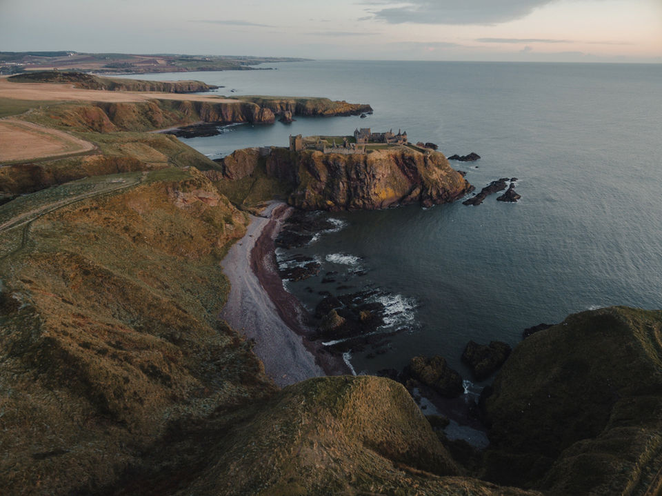 Dunnottar Castle, Scotland at sunrise taken with a drone_edited.jpg