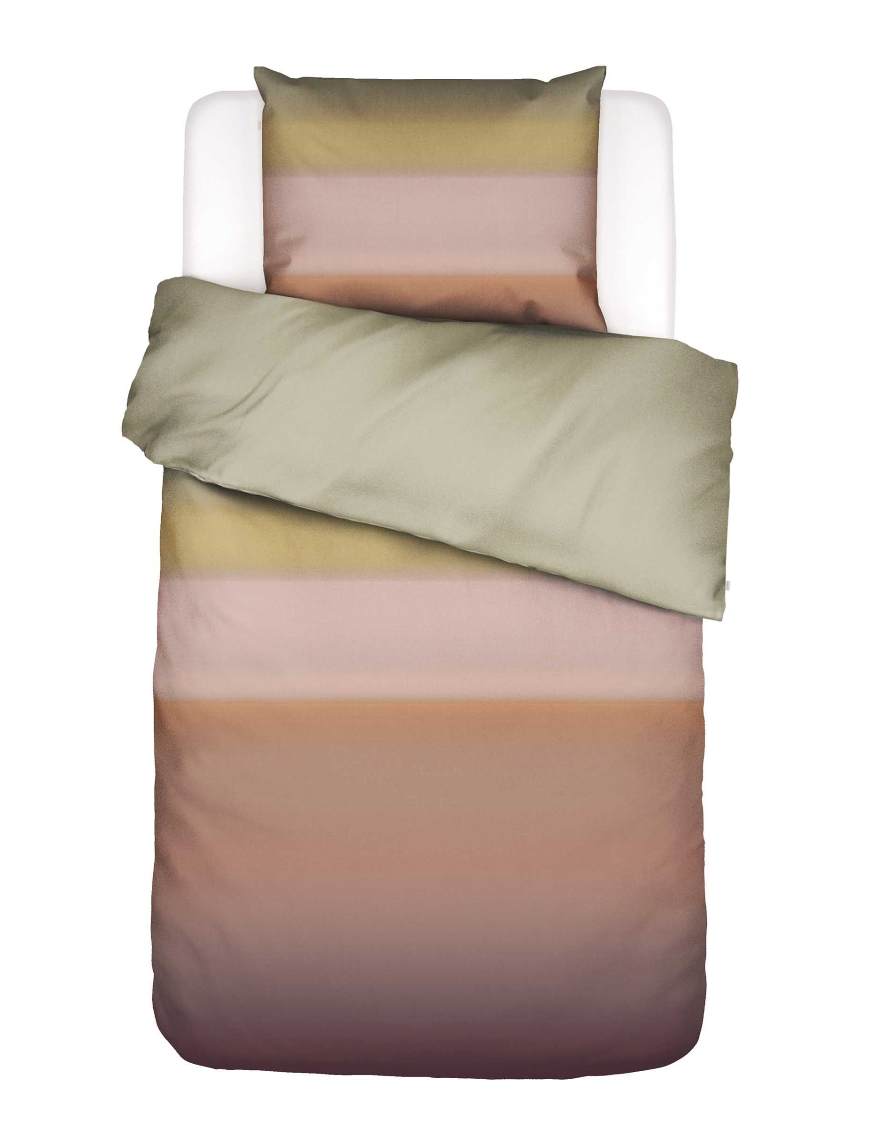 Essenza Lunare Duvet Cover Warm Clay 140x220cm + 60x70cm