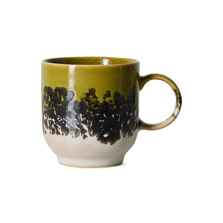 70s ceramics: café mug truffle KST0278