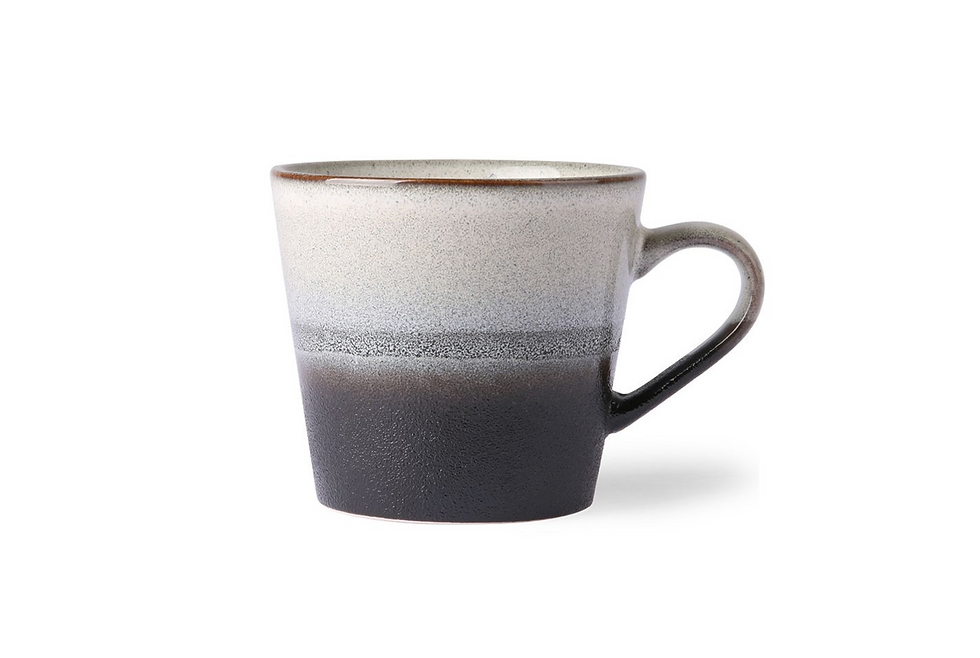 HKliving 70s Ceramics: Cappuccino Mug Rock