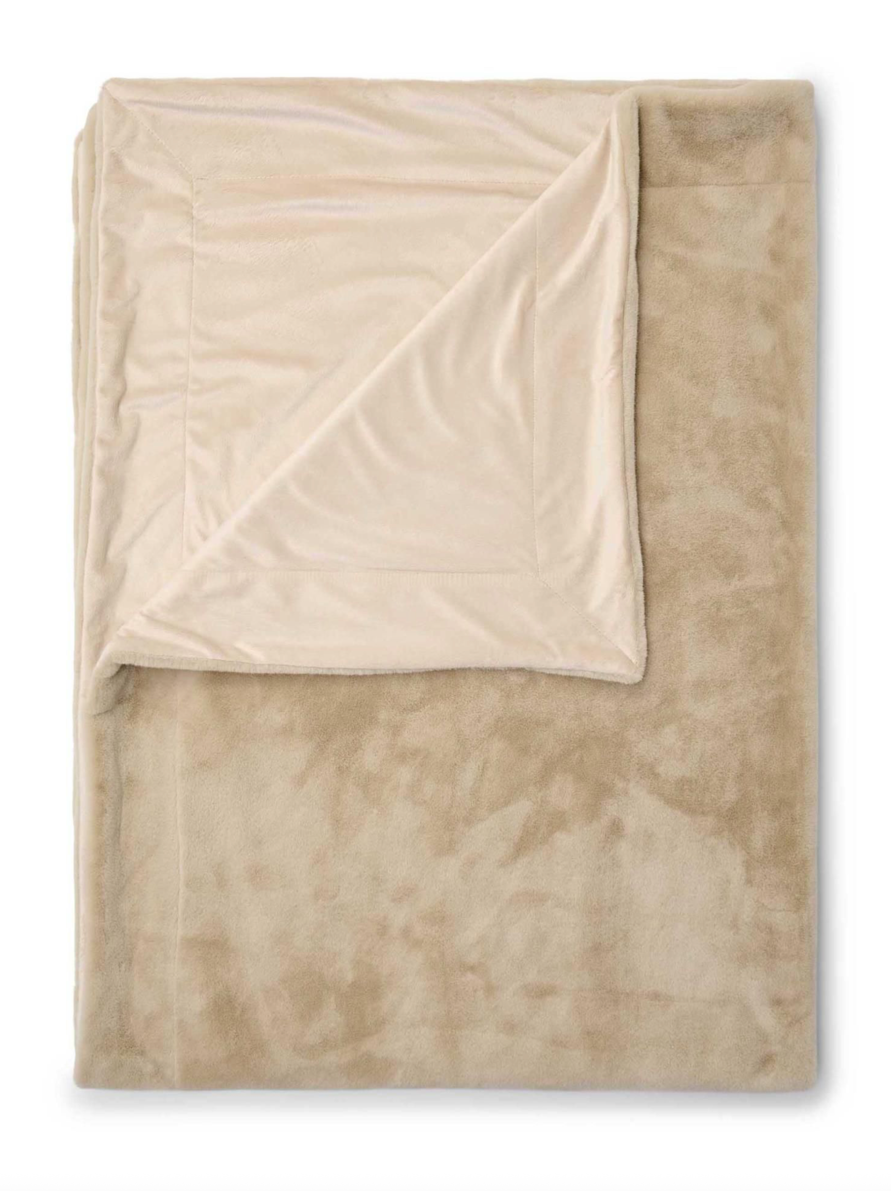 Essenza Furry Plaid Oatmeal 180x265 cm