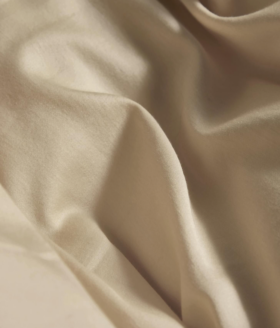 Thumbnail: Essenza Minte Duvet Cover Taupe 140x220cm + 60x70cm