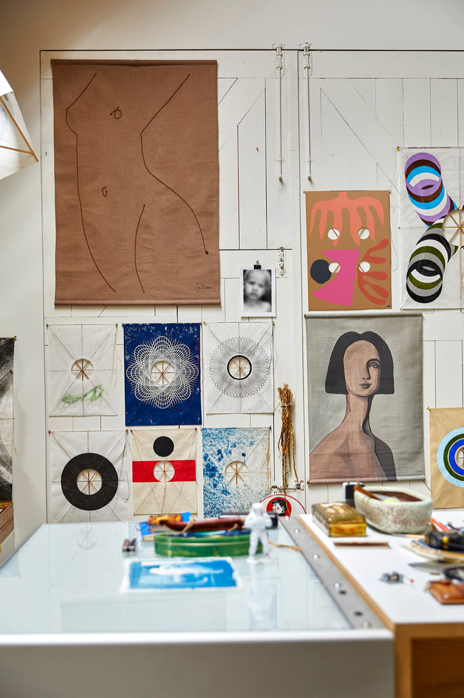Thumbnail: HKliving Wall Chart Woman Silhouette By Sella Molenaar