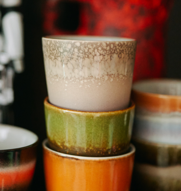 Thumbnail: HKliving ACE7217 70S CERAMICS: COFFEE MUG, FORCE
