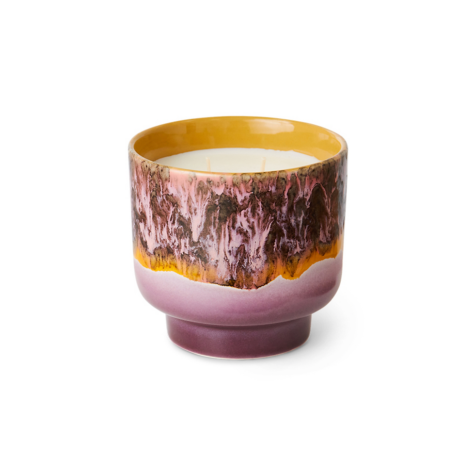 Thumbnail: HK LIVING 70s Ceramics: Scented Candle Cape Town ACS0006