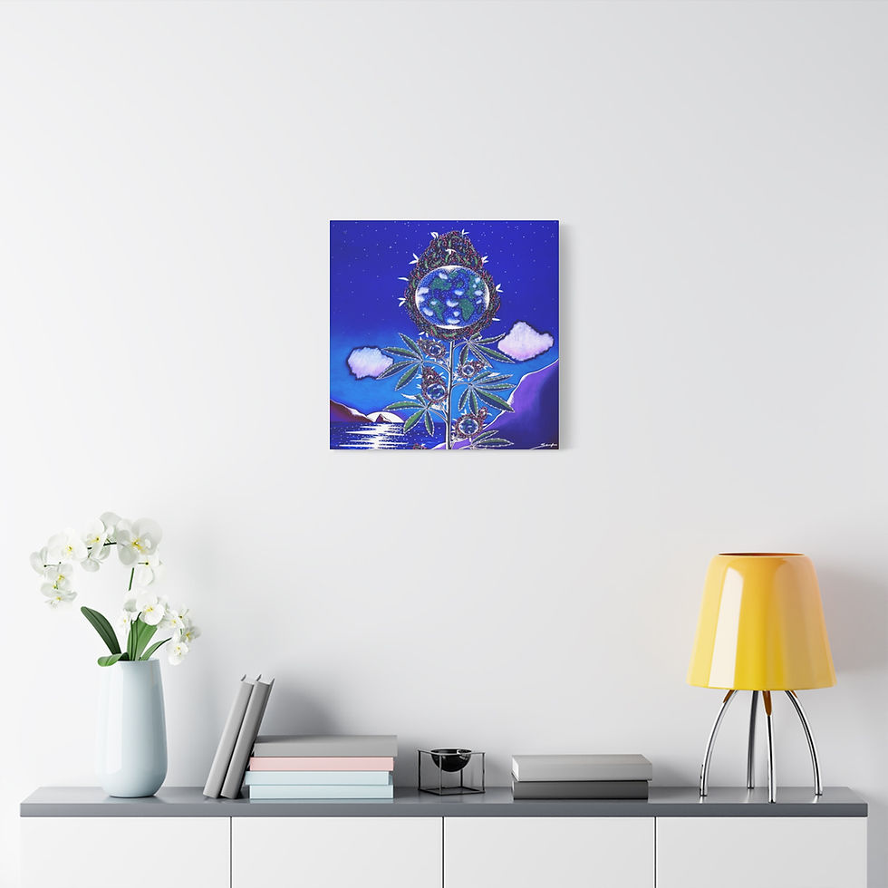 Thumbnail: Earthbud Canvas Print